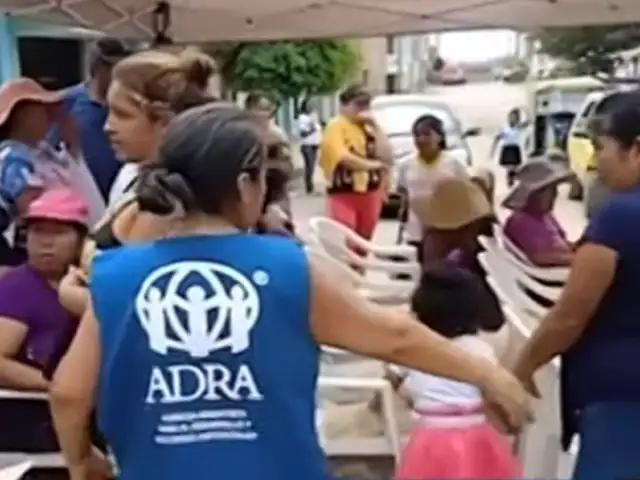 Panamericana TelevisiÃ³n y ADRA llevan 500 almuerzos a damnificados en La Libertad