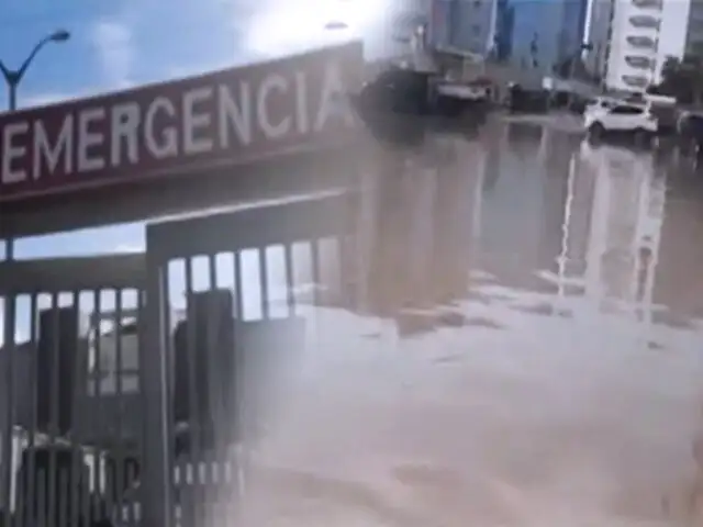 Calles inundadas en Lambayeque: “Desde hace 10 días estamos con aguas detenidas”