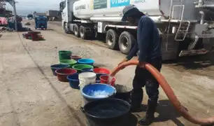 Destinan 17 cisternas para garantizar agua potable a chinchanos y no cobrará por días sin servicio