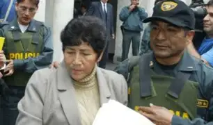 Por caso Tarata: PJ dicta 9 meses de prisión preventiva contra Martha Huatay
