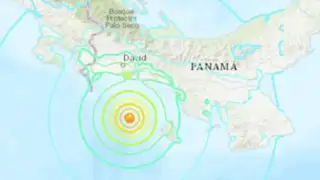 Sismo de 6.4 de magnitud sacude Panamá y Costa Rica