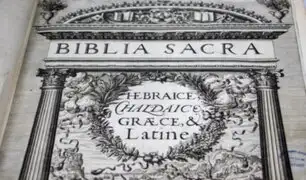 Biblias políglotas más importantes del siglo XVI reposan en la Biblioteca Nacional de Perú