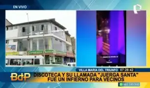 "Juerga Santa" en VMT: vecinos denuncian ruido extremo y escándalos en discoteca clandestina