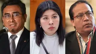 Fiscalía solicita 18 meses de prisión preventiva contra Betssy Chávez, Willy Huerta y Roberto Sánchez