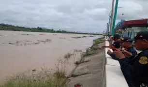 Río Tumbes en umbral rojo por aumento de caudal: seis centros poblados están en riesgo