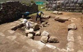 Hallan segundo baño del Inca en la Zona Arqueológica Huánuco Pampa