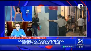 Excanciller, Luis Gonzáles Posada: “No hay ningún control en las fronteras”