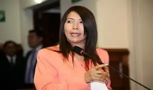 Congresista María Cordero presenta renuncia a bancada de Fuerza Popular pero es rechazada
