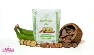 Elaboran harina de plátano deshidratado y castaña 100 % natural ideal para escolares