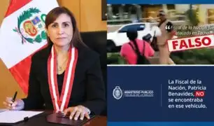Patricia Benavides: Niegan que le hayan lanzado piedras o huevos a fiscal de la Nación en Moquegua y Tacna