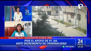 Alcaldesa de Pueblo Libre, Mónica Tello: “La presencia de las FF.AA  sí es importante”