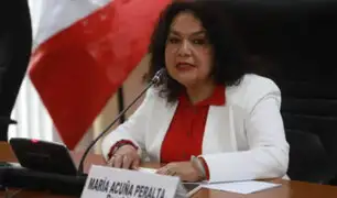 Denuncian a congresista María Acuña Peralta de presuntamente recortar sueldo a sus trabajadores