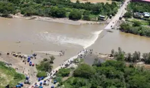 Pobladores nada pudieron hacer: militar se ahoga tratando de cruzar caudalosa quebrada en Piura