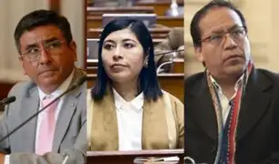 PJ rechaza pedido de prisión preventiva contra Betssy Chávez, Willy Huerta y Roberto Sánchez