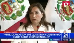 Dina Boluarte responsabiliza a PPK por migración venezolana y ola delincuencial en Perú