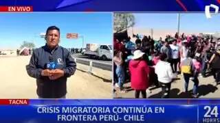 Tacna: migrantes extranjeros continúan atravesando frontera de Perú – Chile