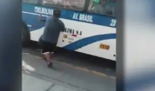 Pueblo Libre: cobradora de transporte denuncia agresión tras negarse a pagar a jaladores