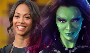 Zoe Saldaña anuncia su retiro oficial del Universo de Marvel
