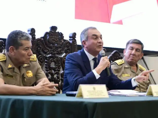 Ministro Romero: Policía Nacional actuó dentro de la ley durante detención de Geiner Alvarado