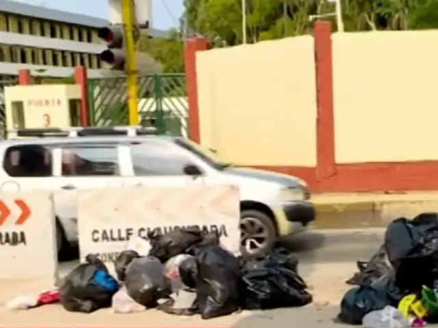 Universidad San Marcos: caos vehicular y calles con basura en examen de admisión