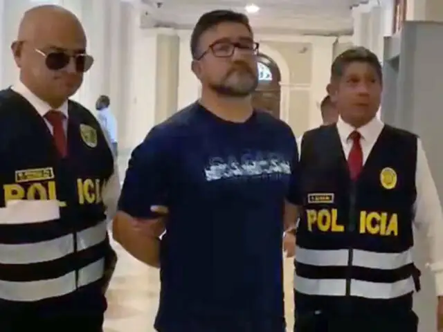 Geiner Alvarado: exministro será recluido en el Centro Penitenciario Miguel Castro Castro