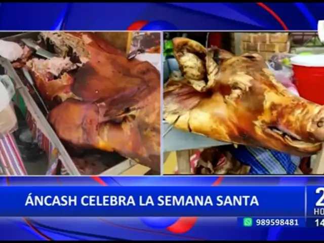 Áncash celebra Semana Santa con feria gastronómica y textil
