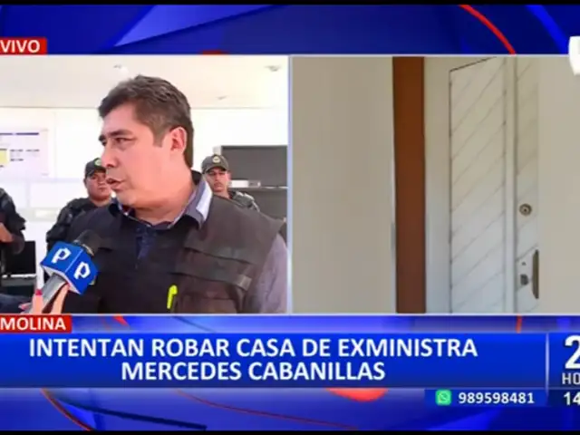 La Molina: Cámaras captan intento de robo a la casa de exministra Mercedes Cabanillas