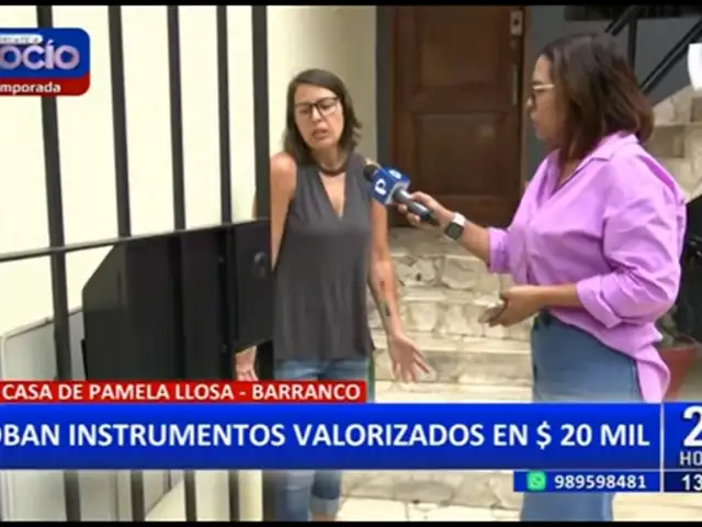 Barranco: Roban casa de cantautora y se llevan instrumentos valorizados en 20 mil dólares