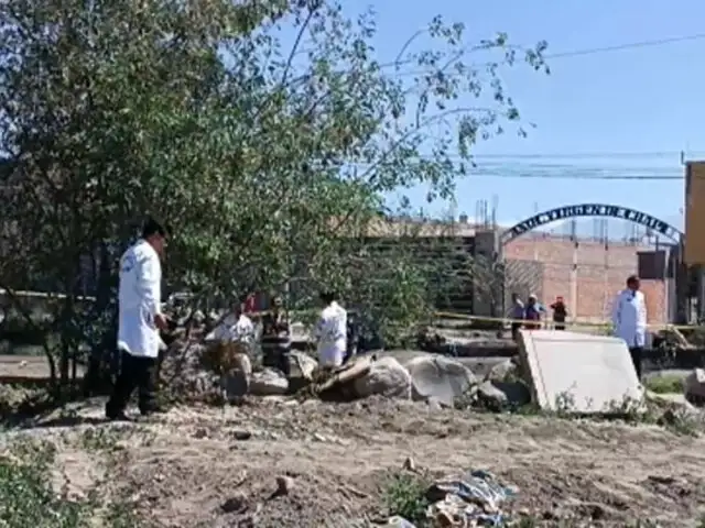 Arequipa: agricultores hallan cuerpo mutilado de una mujer de aproximadamente 30 años