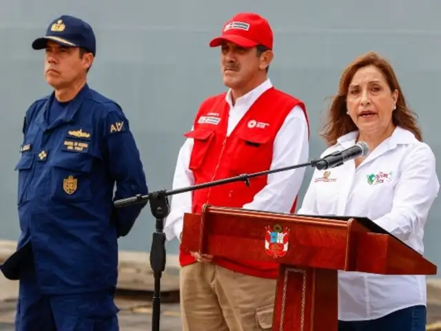 Dina Boluarte pide al Congreso aprobar la creación de la Autoridad Nacional de Infraestructura