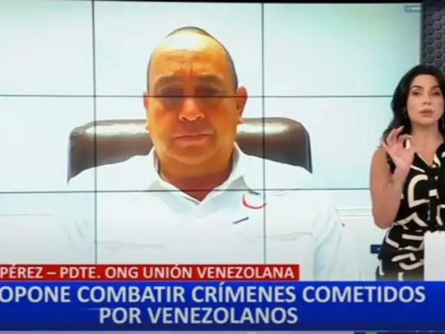 Representante de venezolanos dice sentirse avergonzado por los delitos de sus compatriotas