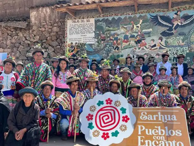 Orgullo ayacuchano: Mincetur distingue a Sarhua como nuevo “Pueblo con Encanto” del Perú