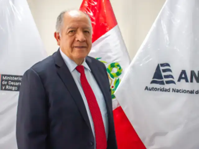 Willian Jesús Cuba Arana es designado como nuevo gerente general de la Autoridad Nacional del Agua
