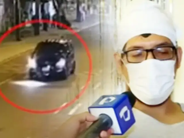 Auto de propiedad del “Cuto” Guadalupe atropella a un hombre en San Miguel