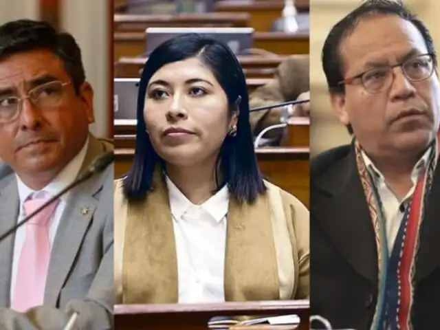 PJ rechaza pedido de prisión preventiva contra Betssy Chávez, Willy Huerta y Roberto Sánchez