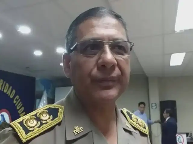 Víctor Montoya Mori es designado inspector general de la Policía Nacional