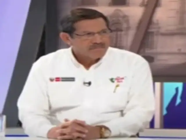 Ministro Jorge Chávez: "Presencia de Fuerzas Armadas no significa que vamos a militarizar la frontera"