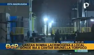 Carabayllo: lanzan bombas lacrimógenas en local donde se iba a realizar concierto de salsa