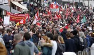 Día del Trabajo: franceses celebran fecha con multitudinarias marchas por reforma de pensiones