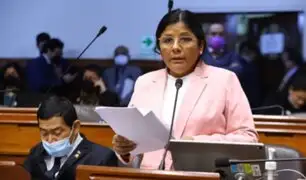 Isabel Cortez tras ser condecorada por Dina Boluarte: "Hay que optar por el diálogo"