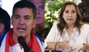 Presidente de Paraguay a Dina Boluarte: “Juntos vamos a trabajar por la unidad de la región”