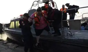 Callao: rescatan a 22 pasajeros tras hundimiento de embarcación en altamar