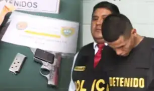 PNP captura a delincuente implicado en asalto a minimarket en SJM