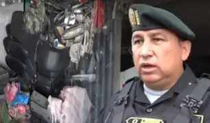 SMP: Hallan vehículo desmantelado en local clandestino