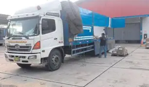 Piura: intervienen camión del Ejército cargado con contrabando valorizado en miles de soles