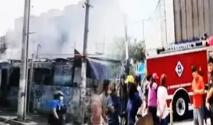 Cercado de Lima: Tras voraz incendio vecinos piden que talleres cerca al coliseo Amauta sean retirados