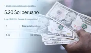¿Dólar se disparó en Perú? Google cotizó por error a S/5.20 la moneda extranjera