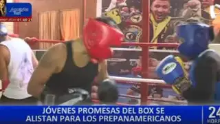 Jóvenes boxeadores se preparan para los Pre -Panamericanos