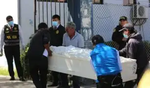 Así fue el traslado de los restos de mineros fallecidos en Yanaquihua a la morgue de Arequipa