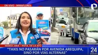Miraflores: ATU anuncia restricción de colectivos en la avenida Arequipa